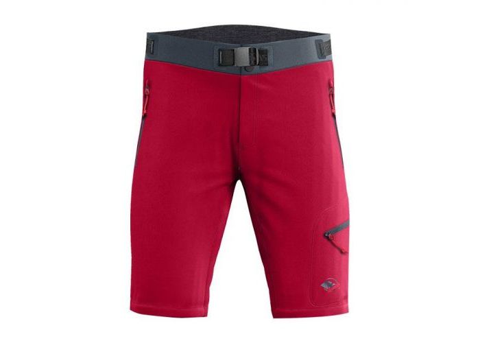 Pánske krátke nohavice Crazy Idea SHORT DAKAR Man/ red
