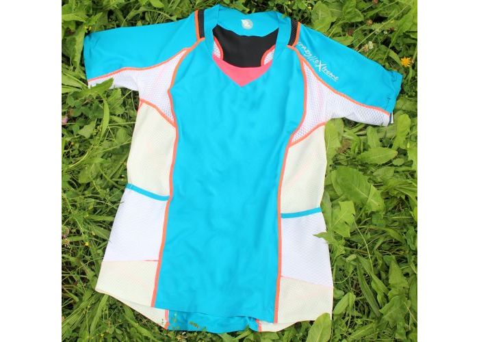 Crazy Idea T-SHIRT KINSEJ W Turchese