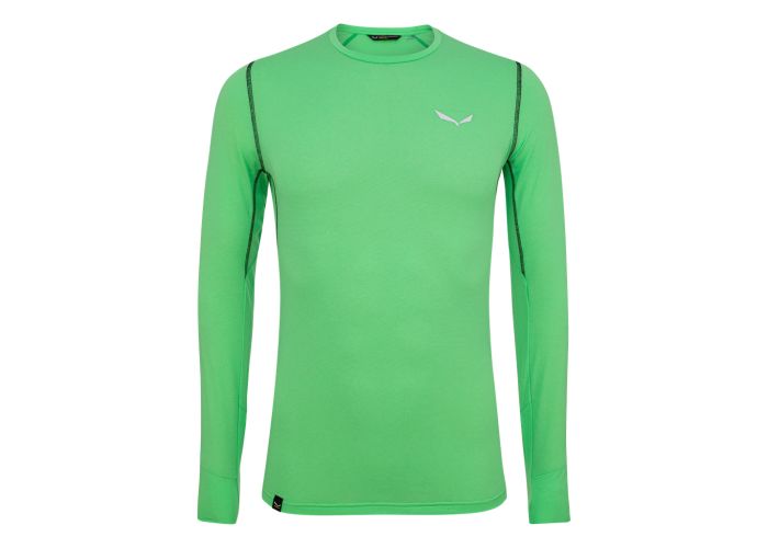 Salewa PEDROC 2 DRY M L/S Pánske rýchlochnúce tričko Fluo Green