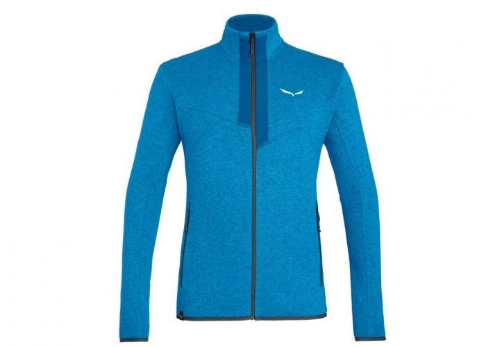 Salewa ROCCA 2 PL M FZ Pánska fleecová bunda 2. vrstva Blue