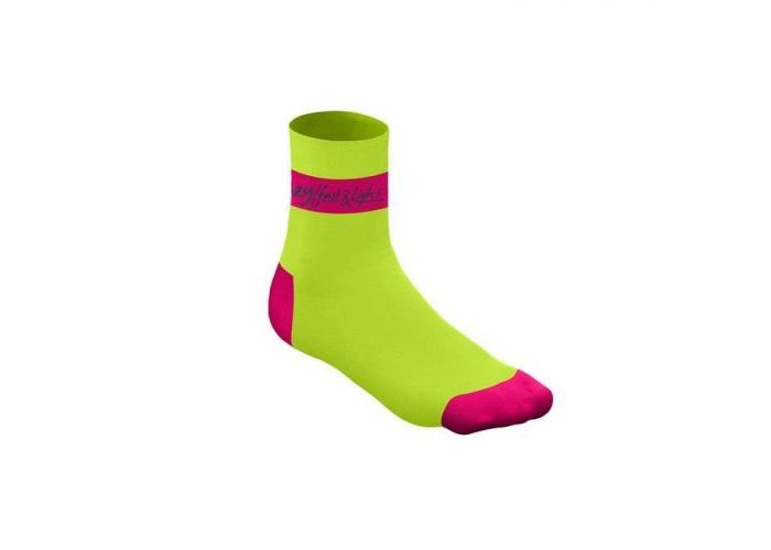 Ponožky CRAZY IDEA Carbon socks energy