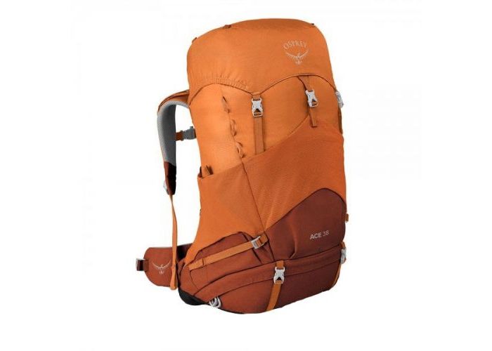 Turistický batoh OSPREY Ace 38 Orange sunset