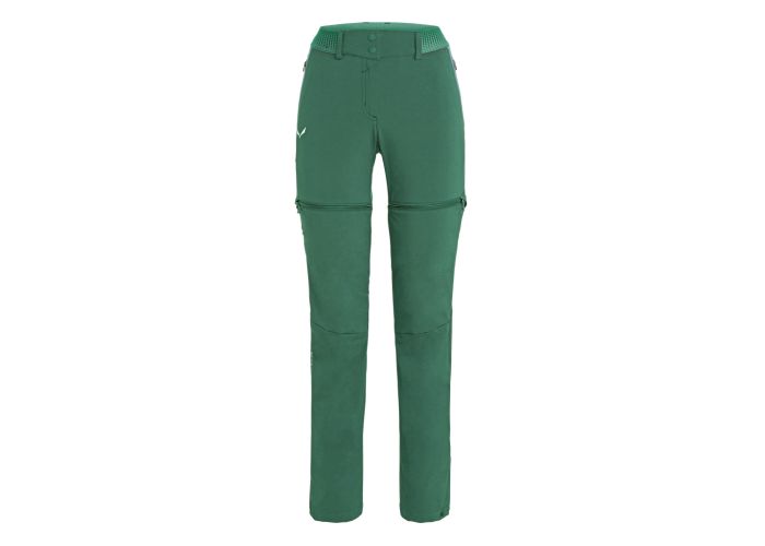 Salewa Pedroc DST W 2/1 Dámske softshellové nohavice Green