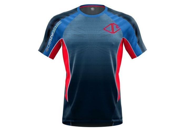 Pánske tričko  Crazy Idea T-shirt Air man - red