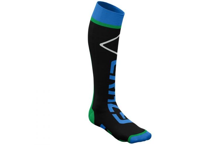 Ponožky CRAZY IDEA Carbon socks Miami Green