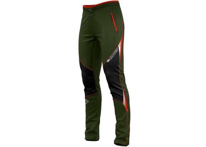Pánske skialpovo-turistické nohavice Crazy Idea PANTS VIPER Forest