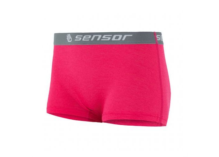 SENSOR Merino Active dámske nohavičky Magenta
