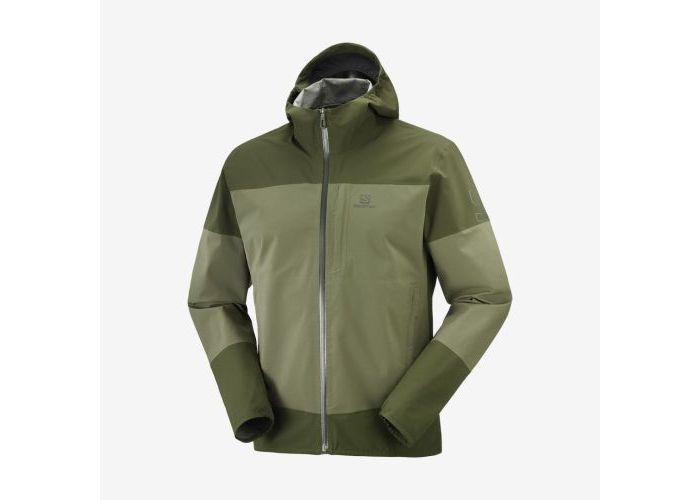 Salomon Outrack 2.5L JKT man Olive night