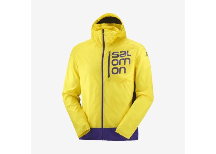 Salomon Bonatti Cross FZ Hoodie Man Empire yellow