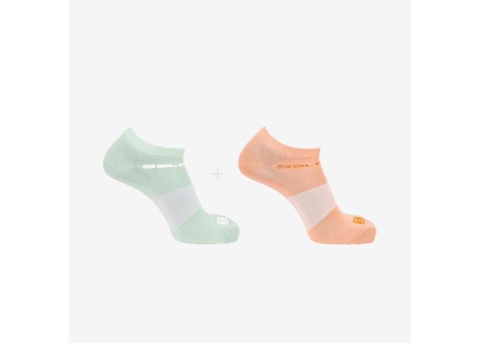 Salomon Festival 2 pack socks Spray/blooming