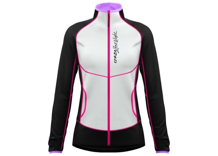 Crazy Idea Pull Exit light Dámska mikina Pop