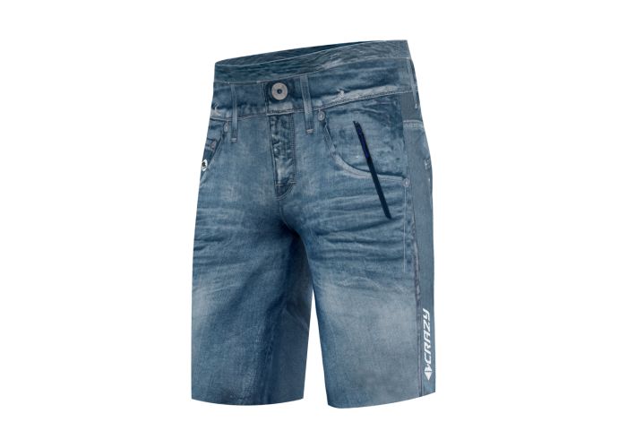  CRAZY IDEA SHORT  super man Pánske funkčné kraťasy Print light jeans