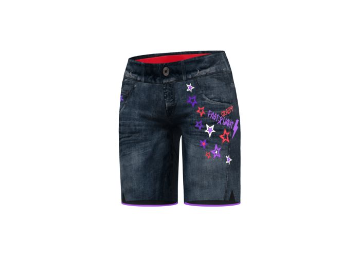 CRAZY IDEA SHORT wonder magic Woman Black zebra