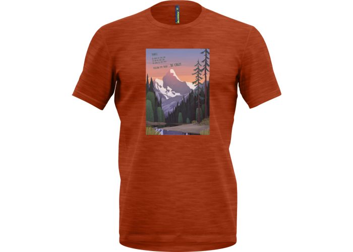 Crazy Idea T-shirt JOKER Pánske tričko Pine tree brick