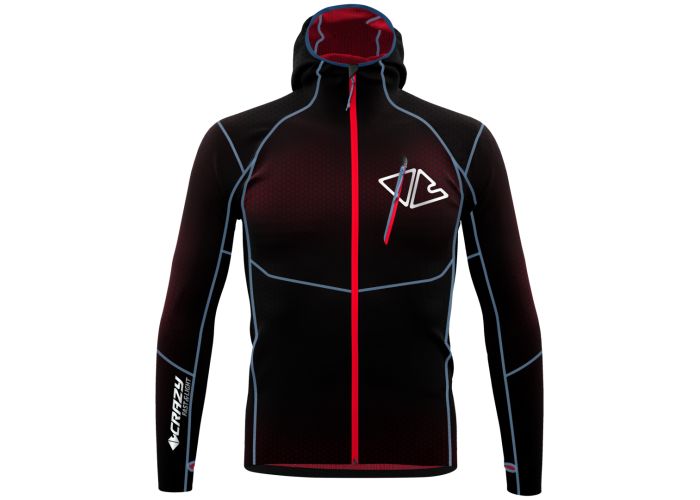 Crazy Idea Pull Acceleration Man Pánska hybridná mikina Vento