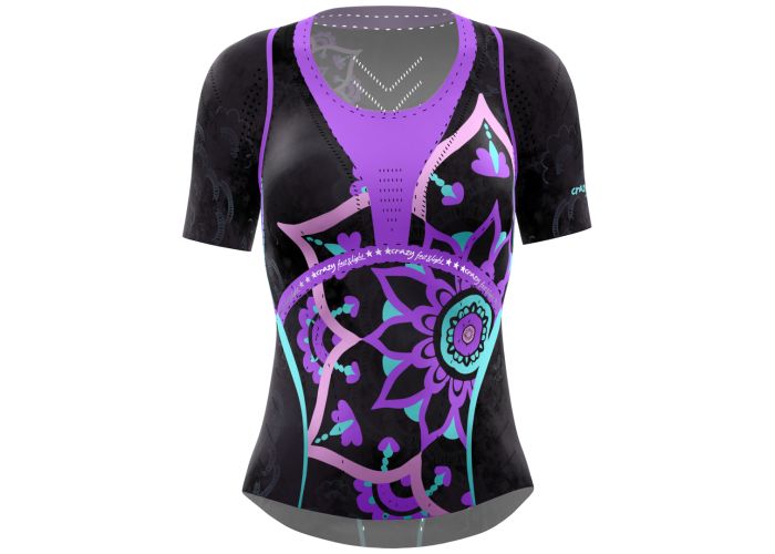 CRAZY IDEA VOLTAGE Dámske tričko Mandala