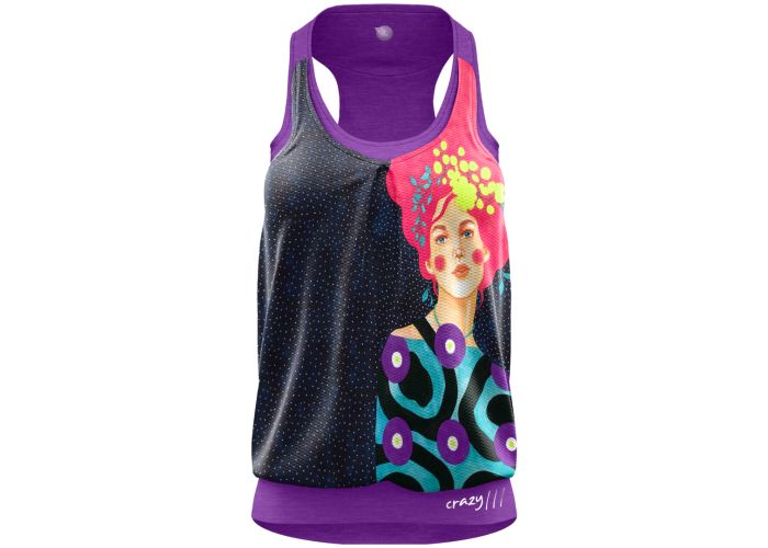 Crazy Idea TOP BREAK Woman Dámsky top Hulya lambada