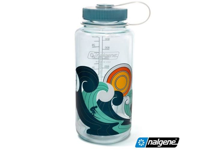 Nalgene WM 1L fľaša Retro Seafoam