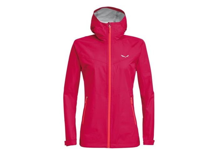 SALEWA Puez Aqua 3 ptx jkt Dámska nepremokavá bunda 3. vrstva Pink rose red