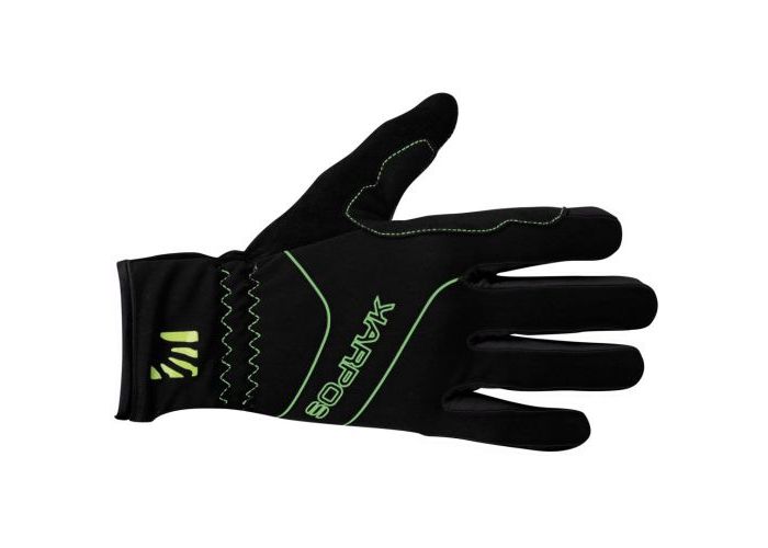 Rukavice Karpos Alagna čierne zelené fluo