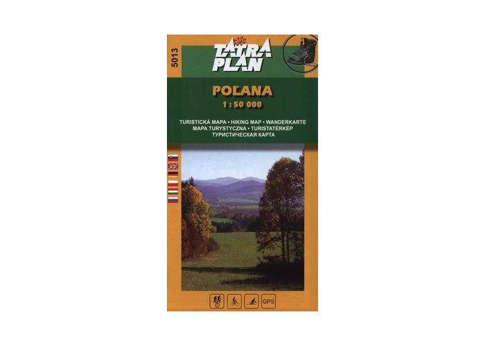 Turistická mapa TatraPlan POĽANA