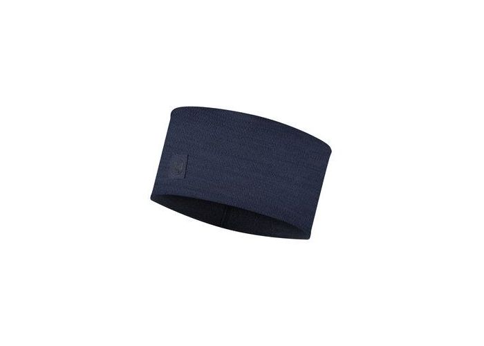 Buff Original Headband Merino wide solid denim