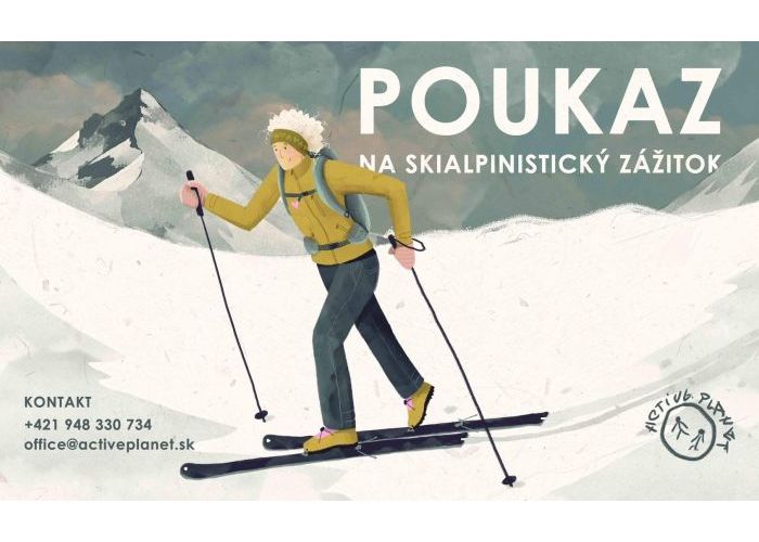 Poukaz na skialpinistický zážitok