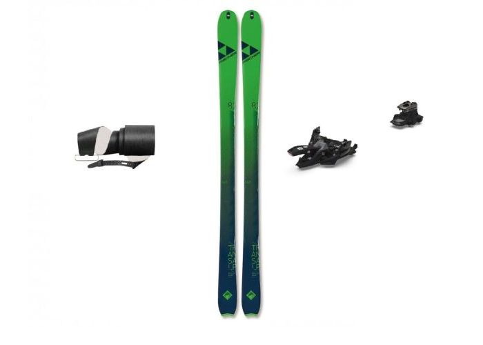 Skialp set FISCHER Transalp 82 carbon 21/22  s viazaním Marker Alpinist a originál pásmy