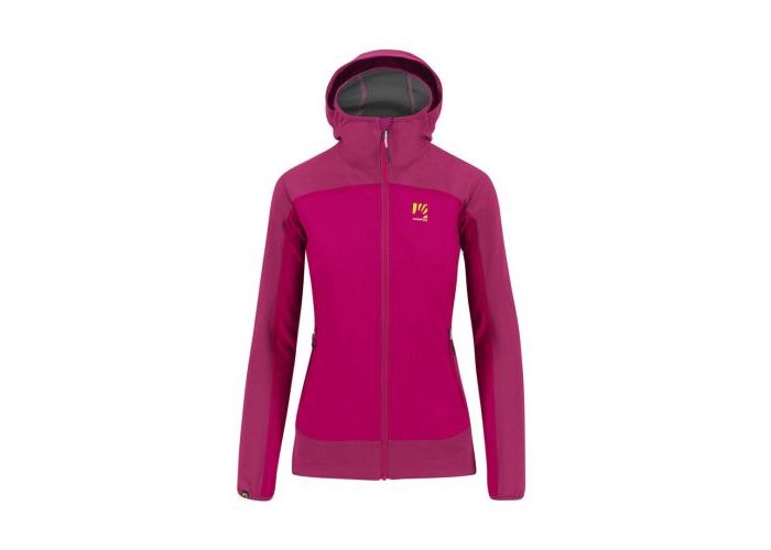 KARPOS Parete  Dámska turistická bunda proti vetru a vode INNUENDO/CHERRIES JUBILEE