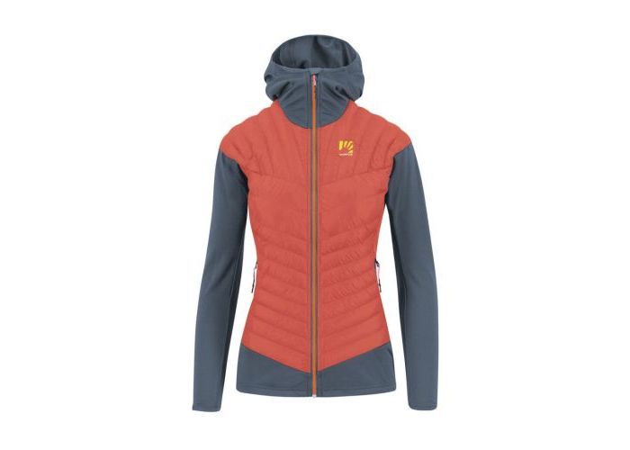 Karpos Sass De Mura letná dámska turistická bunda HOT CORAL/VINTAGE INDIGO