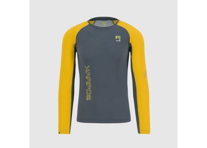 Karpos Lavaredo tričko s dlhým rukávom Dark slate/ lemon curry