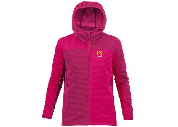 KARPOS Nuvolau Kid detská mikina so zipsom Inuendo/ Cheries jubilee