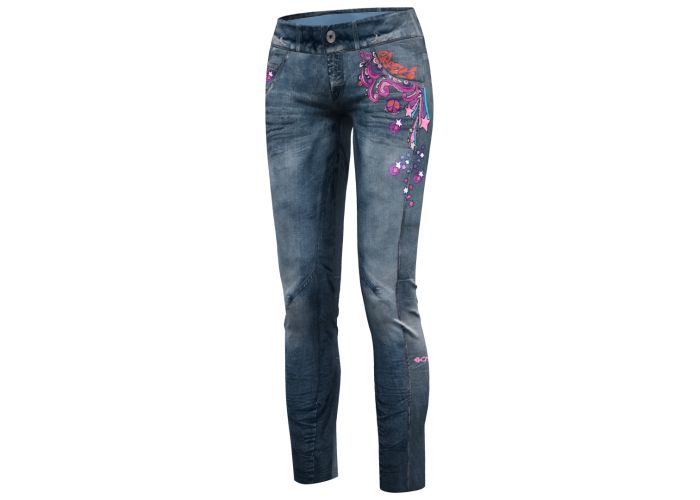 CRAZY IDEA WONDER MAGIC LIGHT dámske nohavice Planets 23