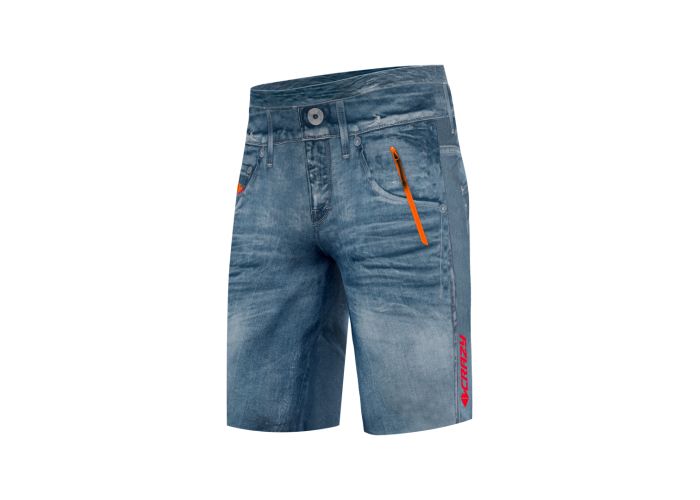  CRAZY IDEA SHORT  super man Pánske funkčné kraťasy Fire 23