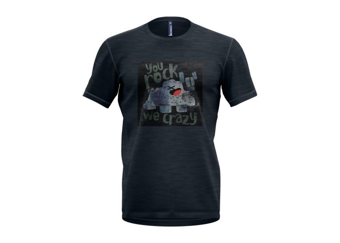 Crazy Idea T-shirt JOKER Pánske tričko Rock 23 