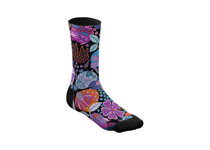 Ponožky CRAZY IDEA socks Dardik black 23