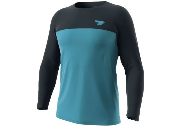 DYNAFIT Traverse longsleeve shirt S-tech man Storm blue