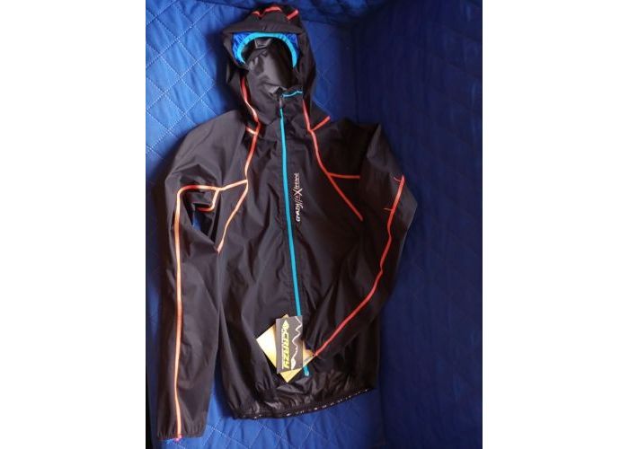 Crazy Idea JKT SIDEWARD W Black  - turchese 