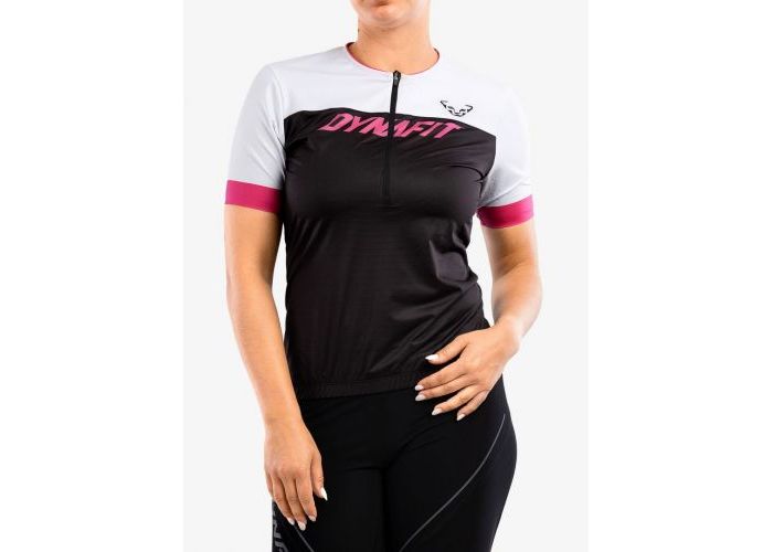 Dynafit Ride Light 1/2 ZIP SS TEE W black out nimbus