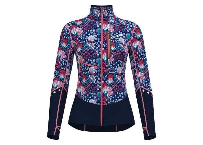 Crazy Pull Oxygen Printed Print Leila Blue - Mikina