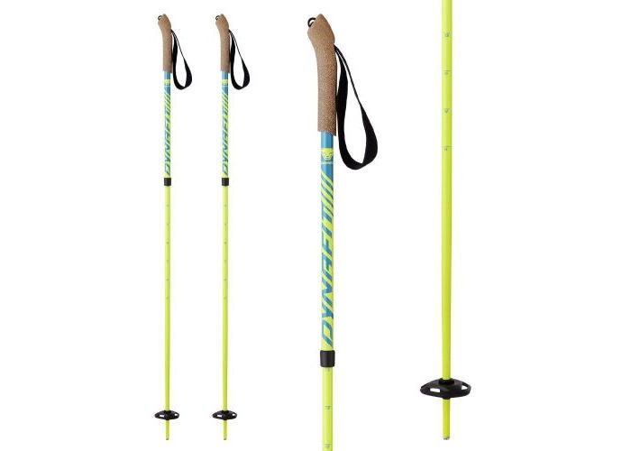 Skialpové palice DYNAFIT Youngstar Fluo Yellow 85-115 cm