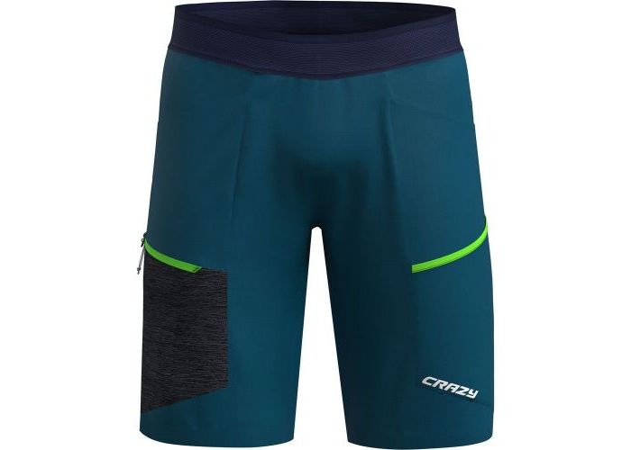 Crazy Short Traverse Man Zenith-Blue pánske krátke nohavice