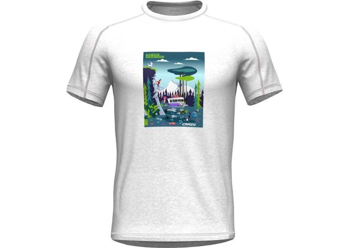 Crazy Shirt Joker Man I Love Mountain - Early pánske tričko