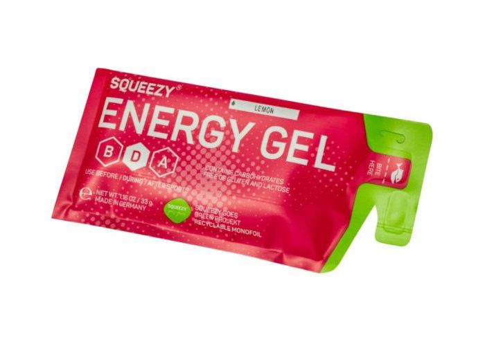 Squeezy Energy Gel 33g Babán/malina/kola+kofeín